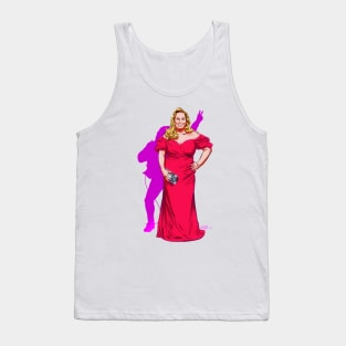 Rebel Wilson - An illustration by Paul Cemmick Tank Top